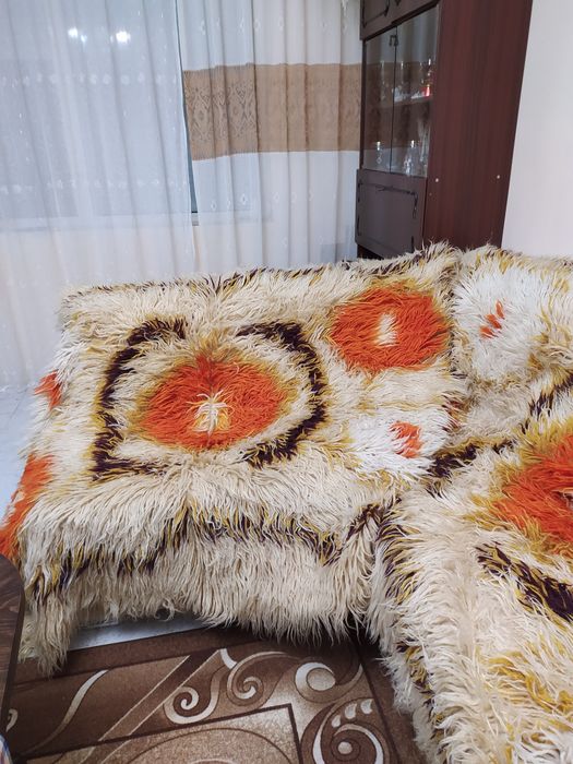 Покривало за холова гарнитура и агнешки кожи