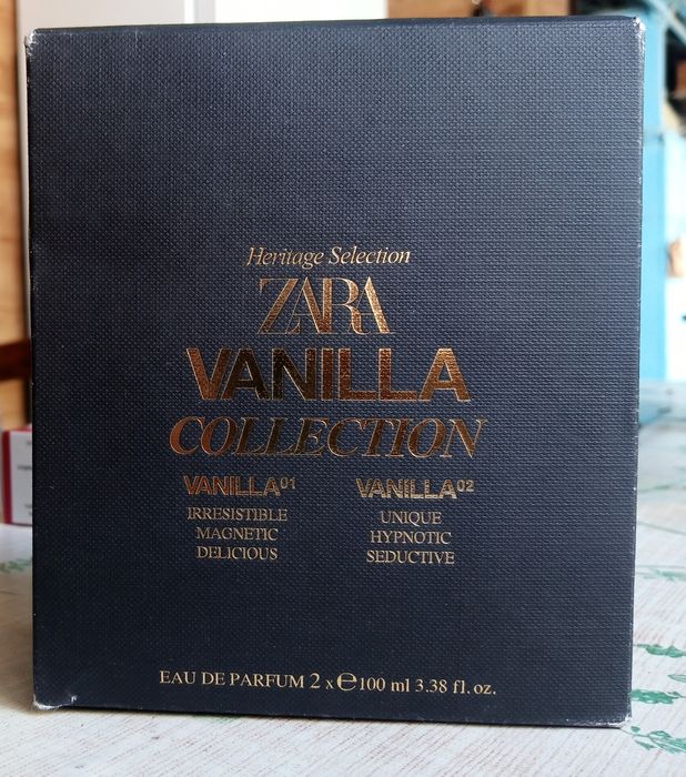 Мужские духи ZARA VANILLA (01)-100 ml + ZARA VANILLA (02)-100 ml