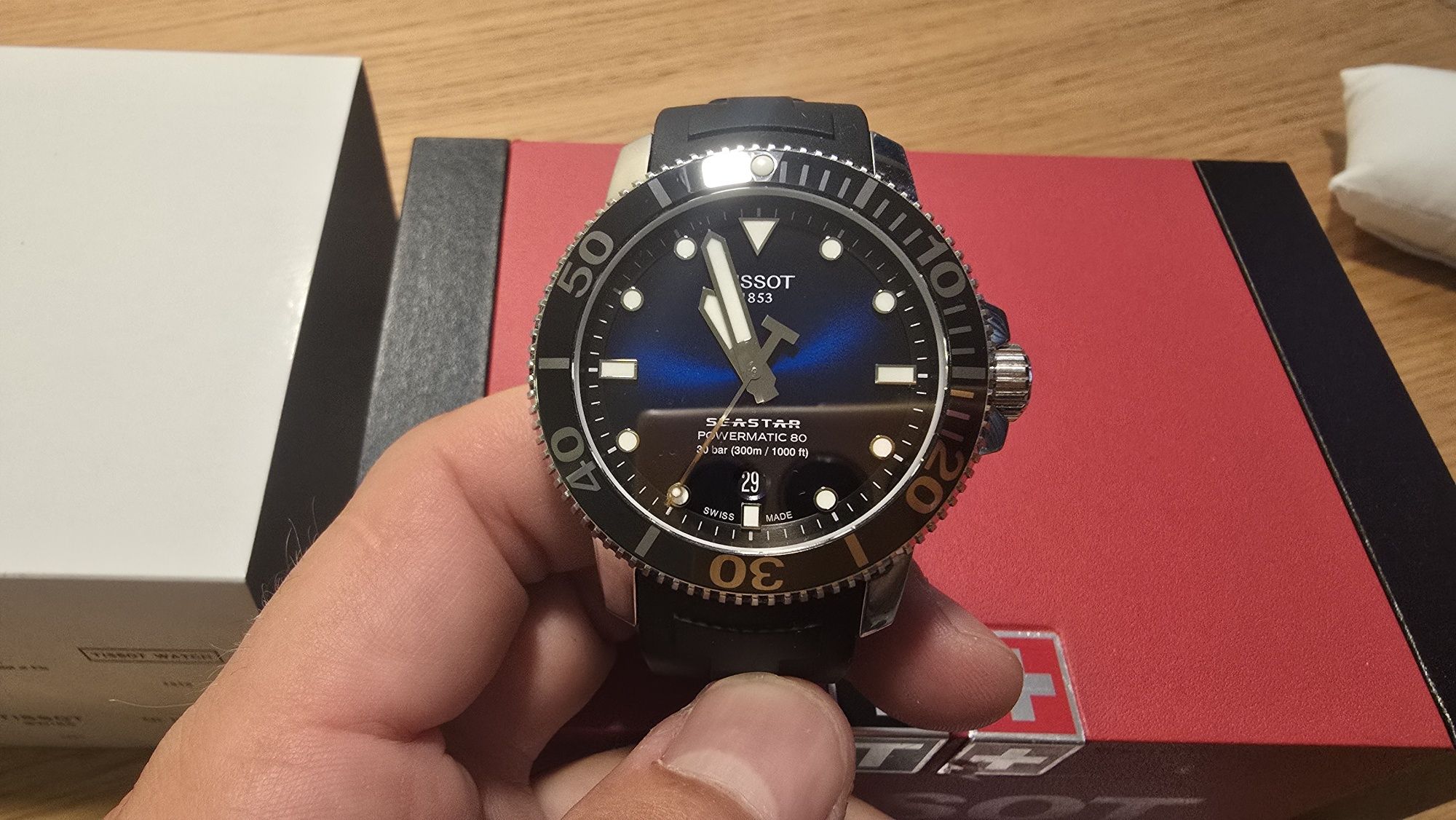 Tissot seastar 1000 powermatic 80 43mm