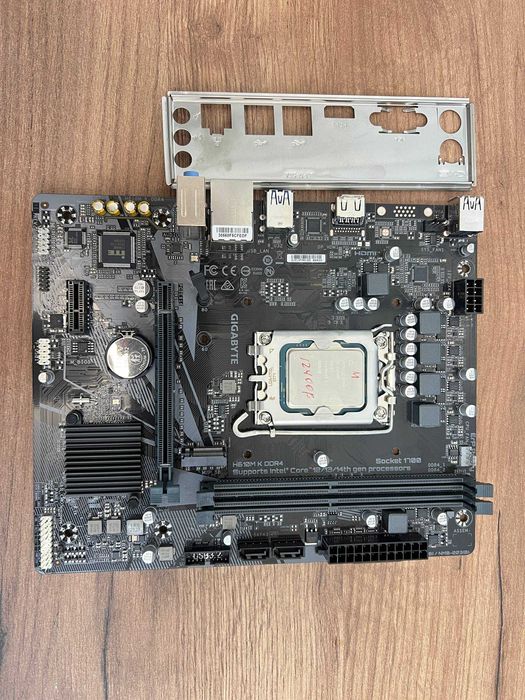 НОВЫЙ! Комплект: Core i5-12400F + Gigabyte H610M + Гарантия 1 мес!