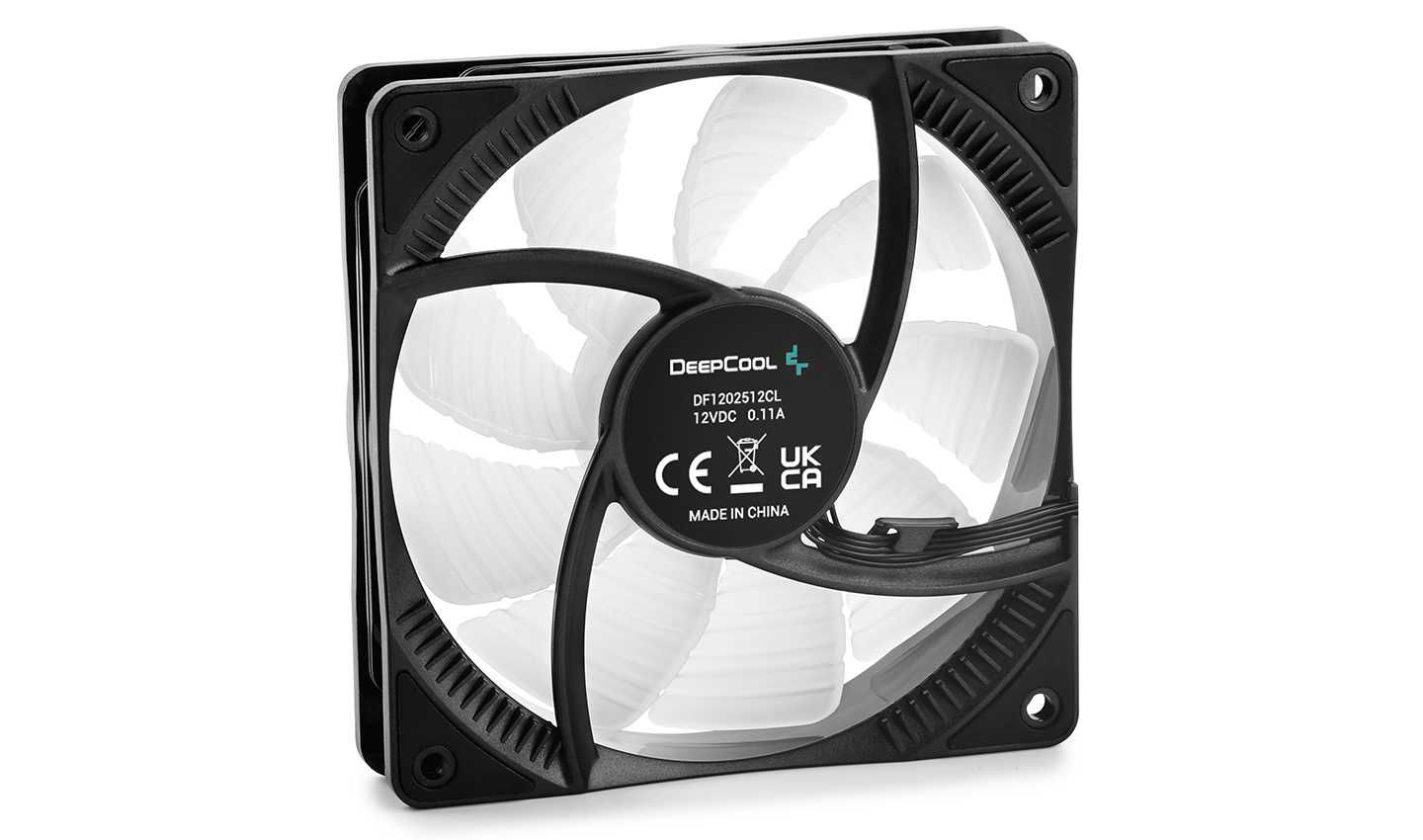 Кулер для кейса Case Cooler Deepcool RF120M RGB LED Fan (5в1) Black