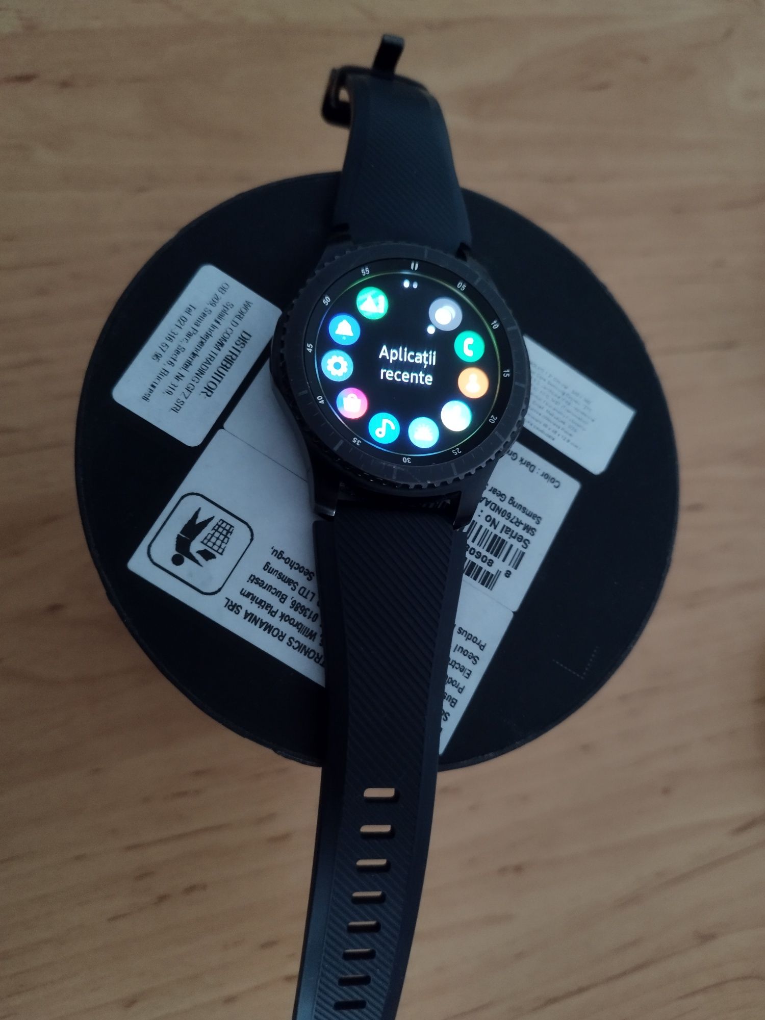 Vând ceas Samsung Gear S3 Frontier