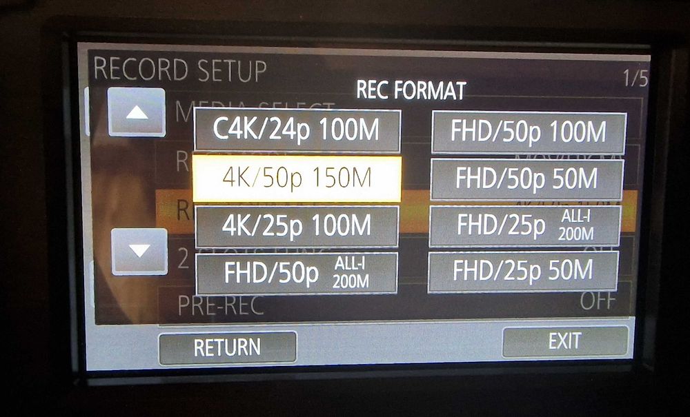 Camera video 4k Panasonic hc x1000 perfect functionala