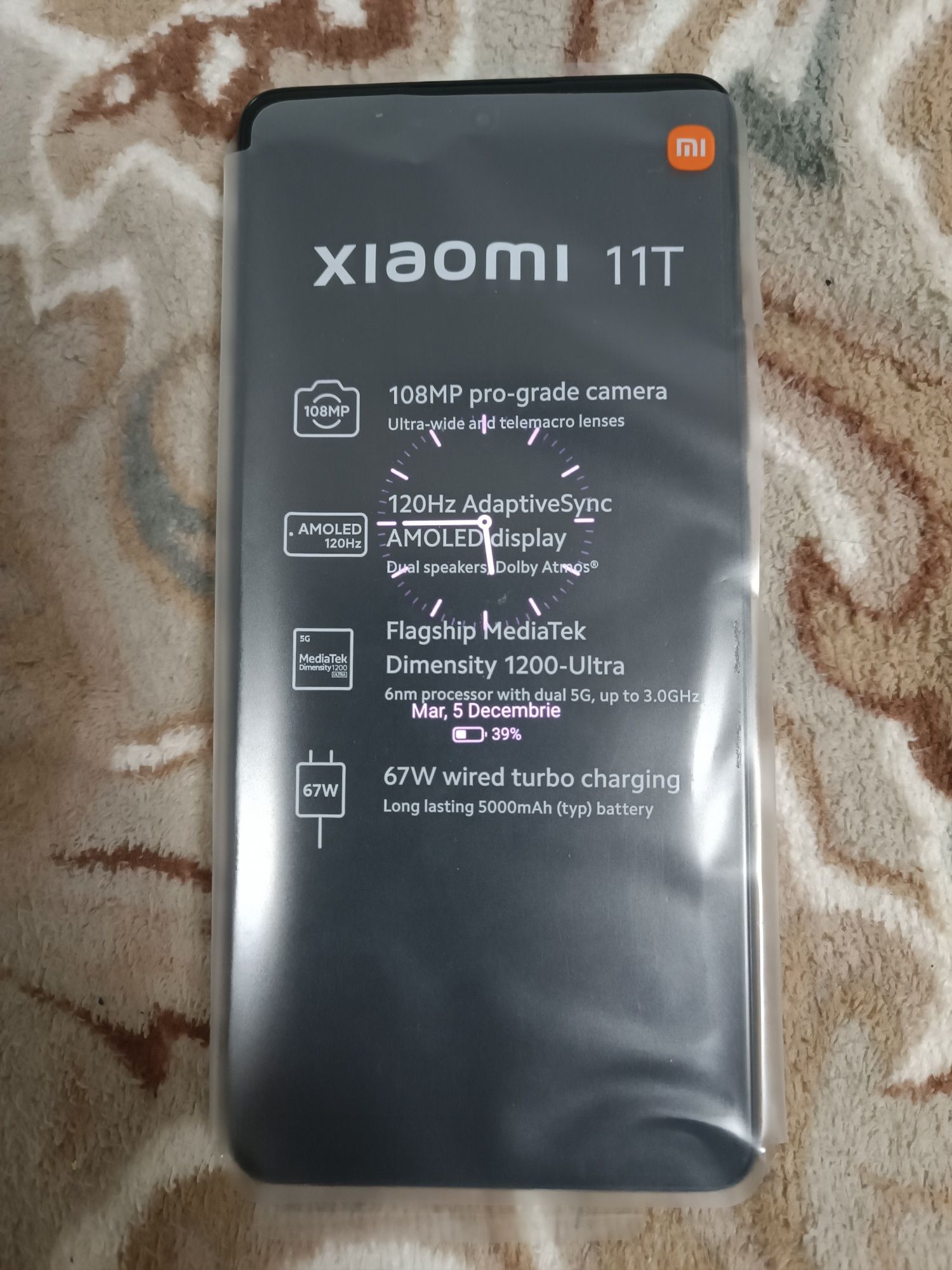 Xiaomi redmi 11T,128gb/8ram,ca nou