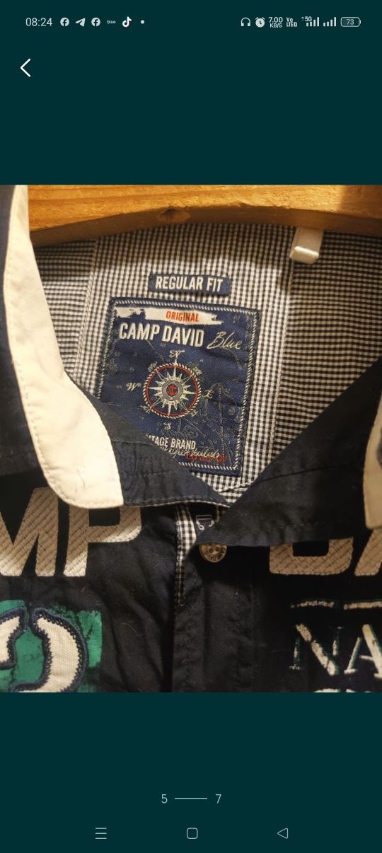 Cămașă Camp David original  XXL