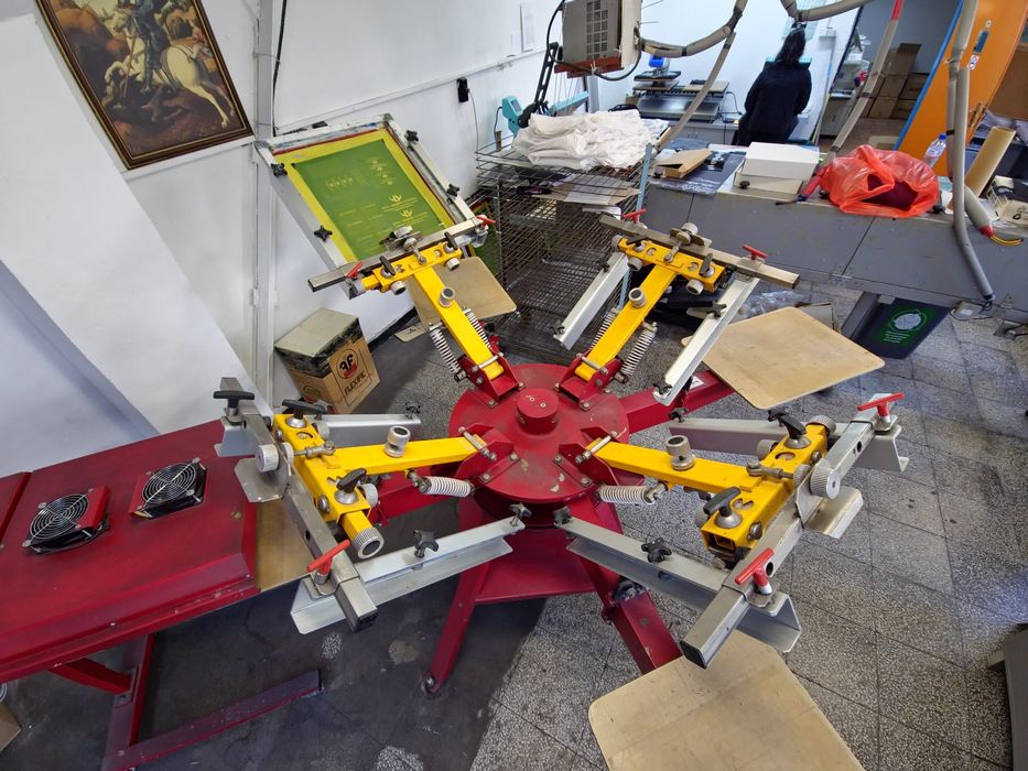 Карусел за текстилен печат