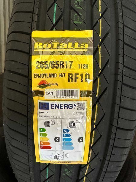 Нови летни джипови гуми ROTALLA ENJOYLAND RF10 265/65R17 112H НОВ DOT