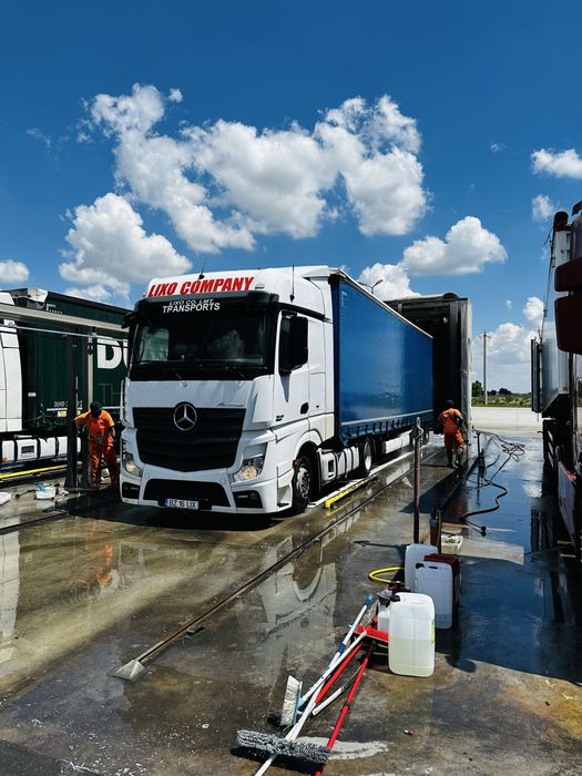 Mercedes actros mp4 + semiremorca krone