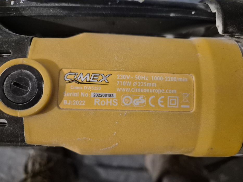 Cimex DWS 220 шлайф машина