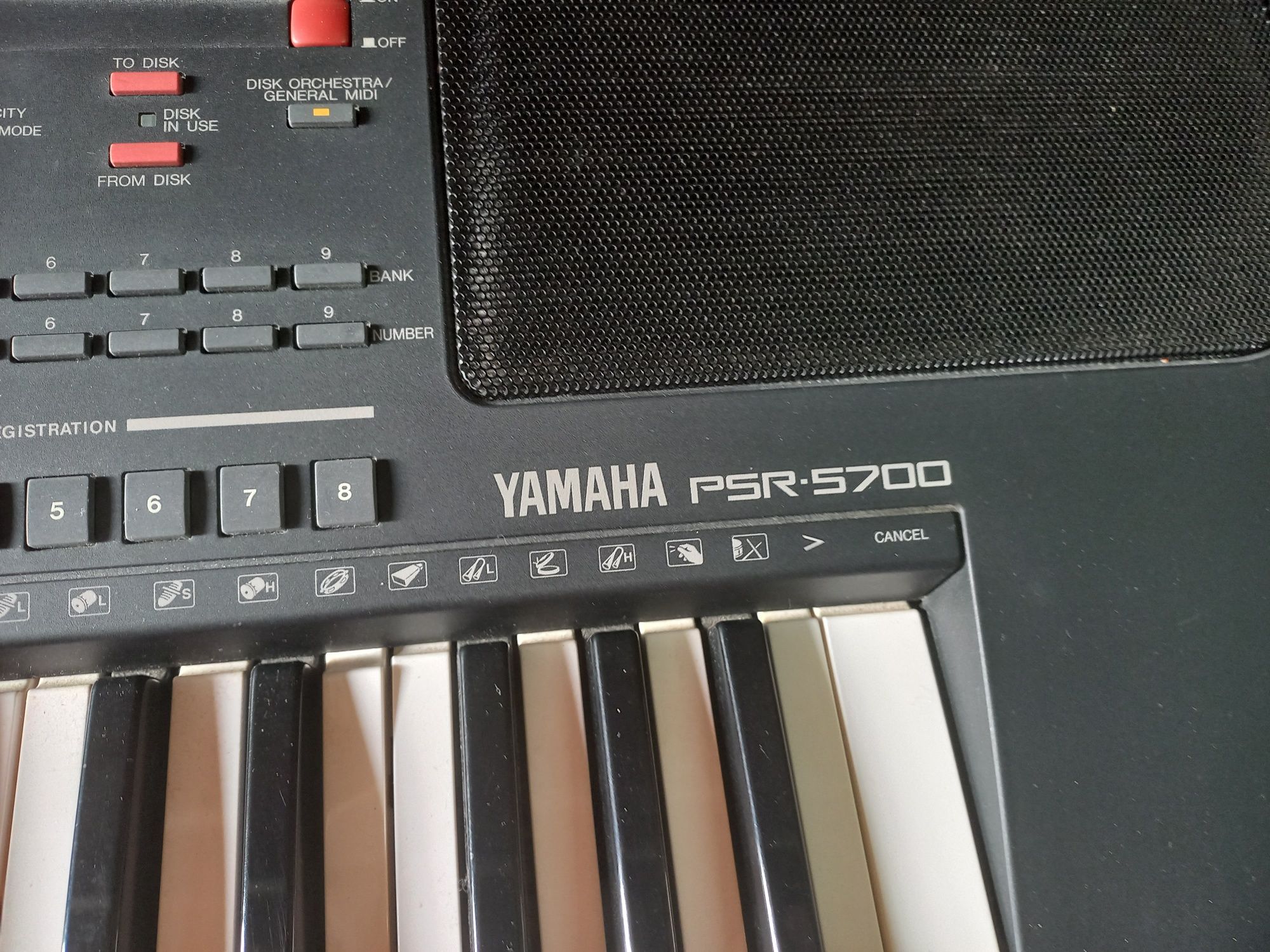 Orga Yamaha PSR 5700 cu discheta