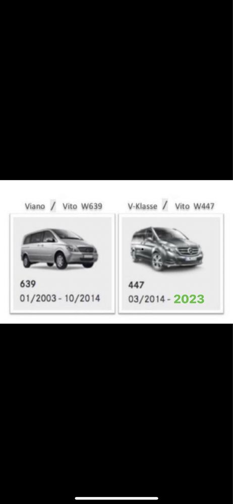Banchete scaune PIELE mercedes Vito Viano  w447