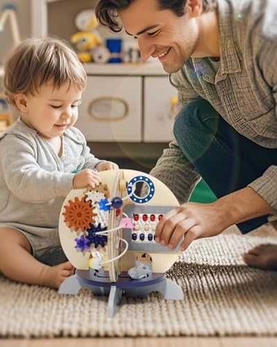 Нов Монтесори дървен куб играчка – забавление и учене за бебе 6-18 м.