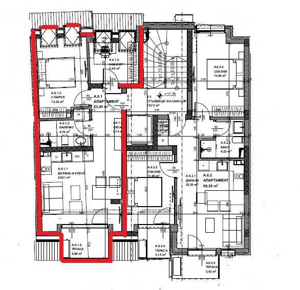 Продава се Тристаен апартамент в Благоевград, Широк център - 76 кв.м за 948 €/кв.м - Снимка #4