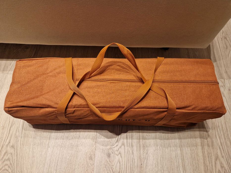 Pătuț pliabil pentru copii - Portocaliu- Little Dutch