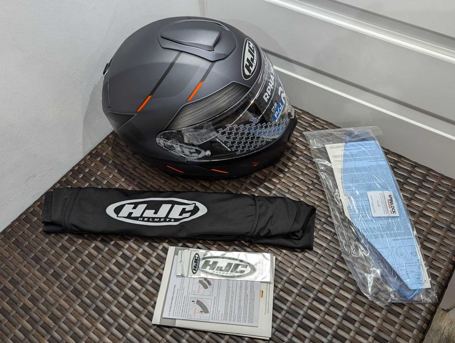 Casca moto HJC RPHA 90s, marime S - Flip-up, ochelari de soare