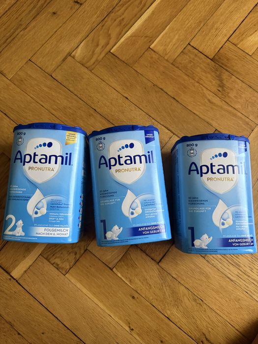 Lapte praf nemtesc Aptamil 1 si 2