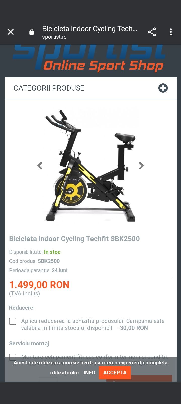 bicicleta indoor