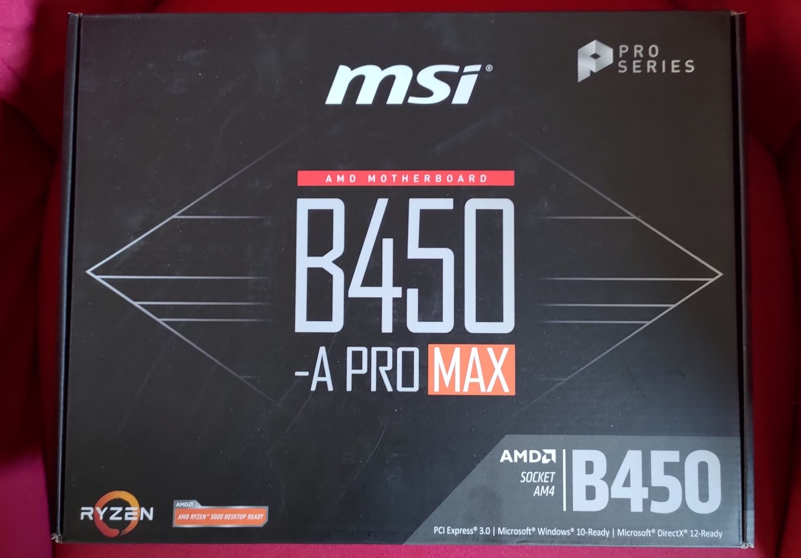 Процесор Ryzen 7 3700X с дъно MSI B450-А PRO / опции 5800X3D RAM NVMe