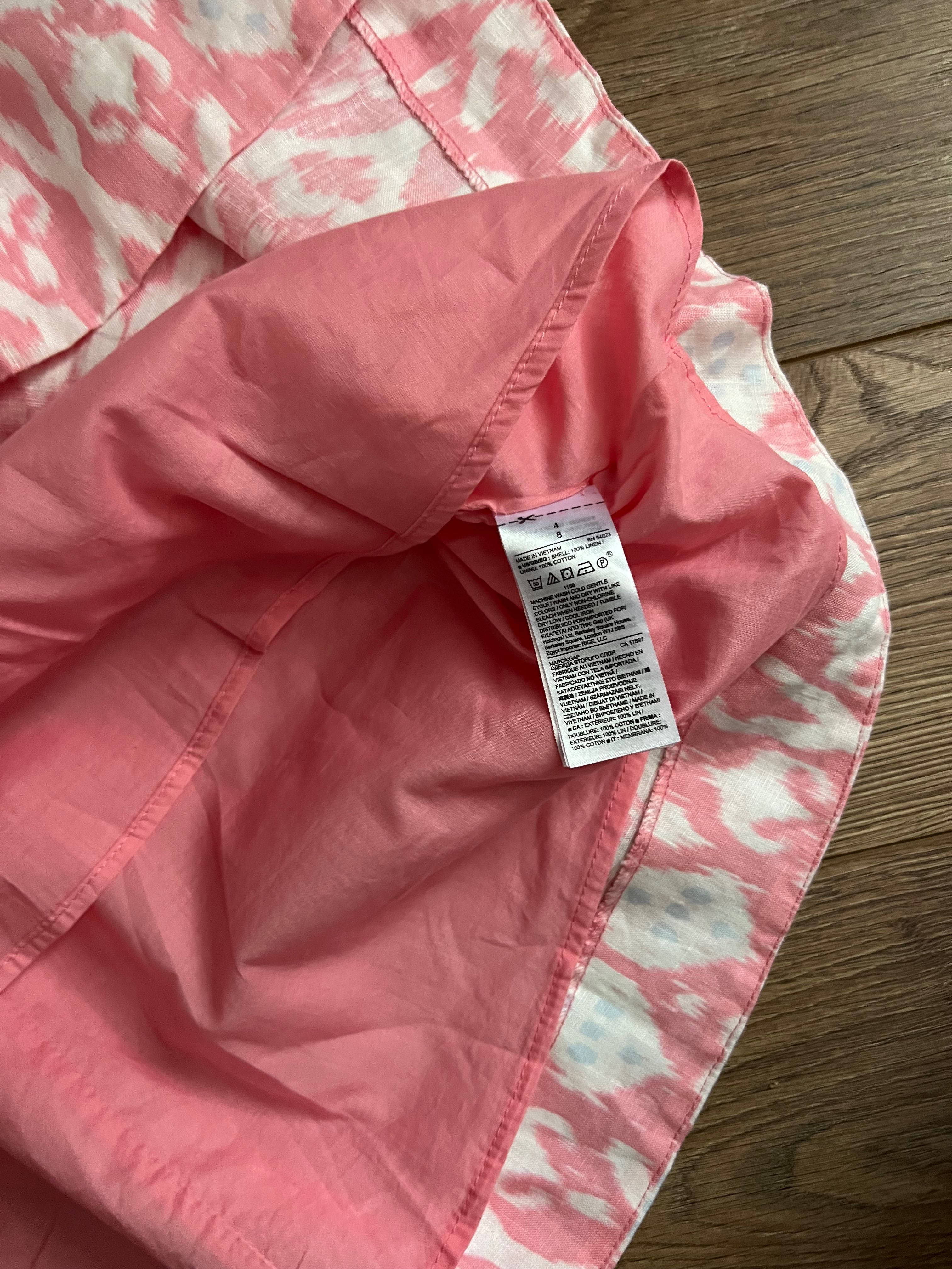 Рокля 38 размер,h&m чисто нова,само свален етикет,розова рокля GAP
