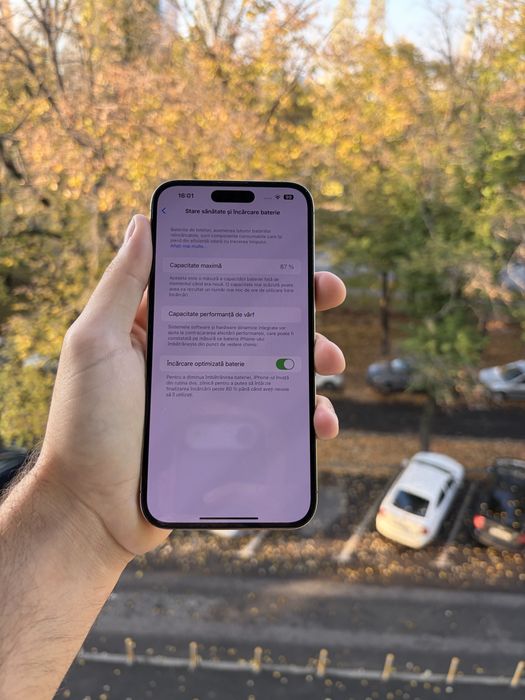 Vand iPhone 14 PRO MAX Gold 87% bateria