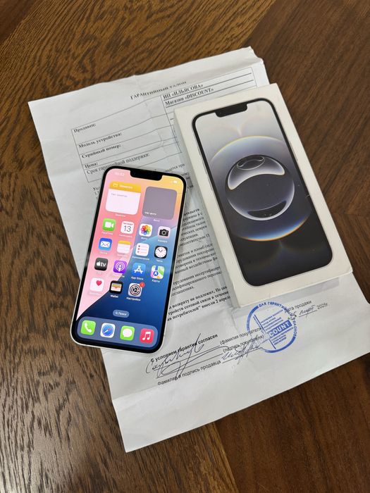 Iphone 16e 128 gb с гарантией 100% акб