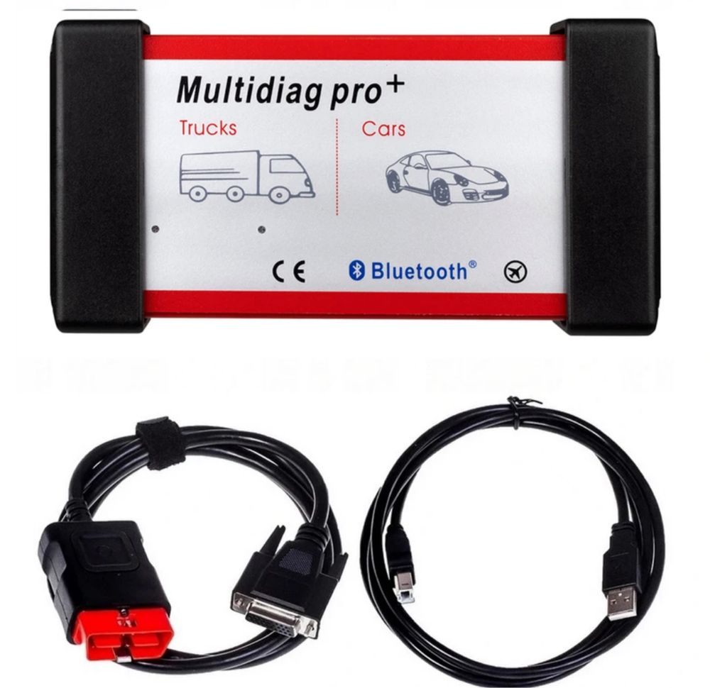 Tester/Diagnoza Multidiag+Leptop HP cu Delphi-Autocom-Turisme&Camioane