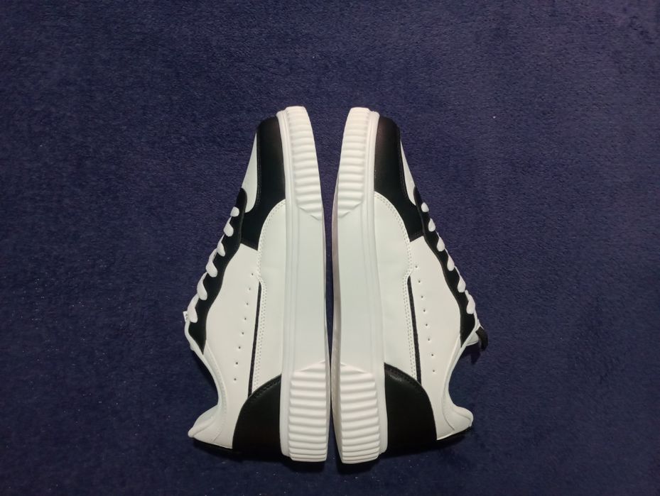 Adidași alb-negru „SPORT FASHION” mărimea 44 – noi, nepurtați