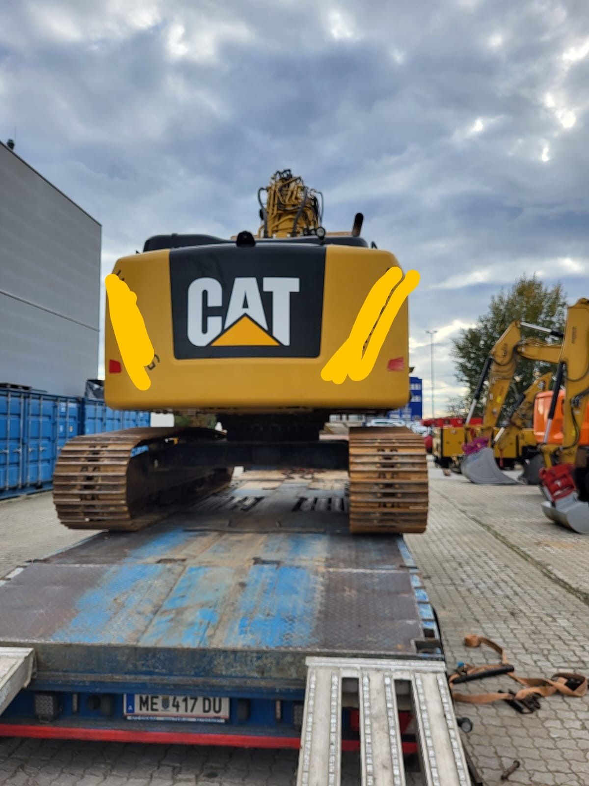 Excavator caterpillar model 320 ELRR AN fabricație 2014