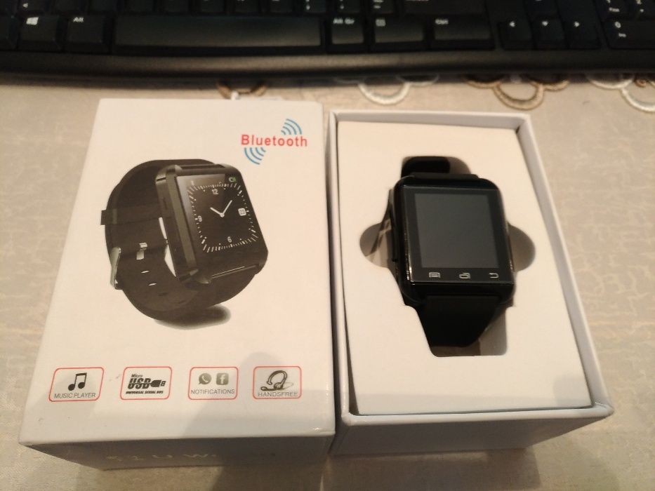 SmartWatch U8 NOU,Ceas Inteligent Cu Bluetooth, Android sau IOS