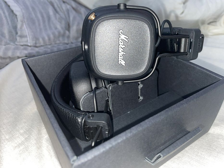 Casti audio On ear Marshall Major IV , Bluetooth , negru