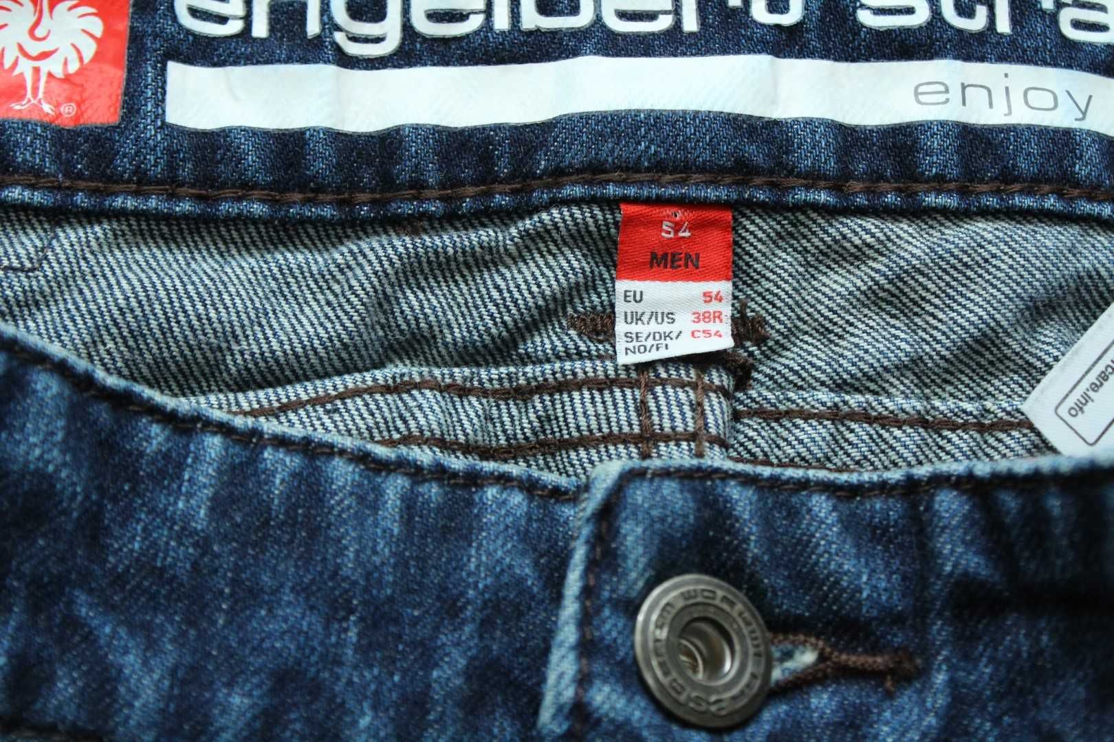 ENGELBERT STRAUSS - мъжки работни панталони, дънкови, размер 54 (XL)