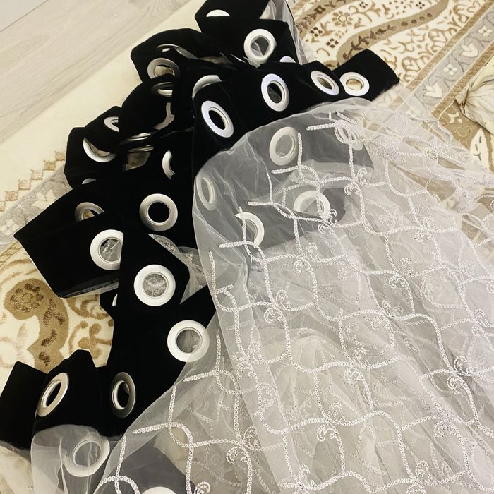 Продается тюль красивая.