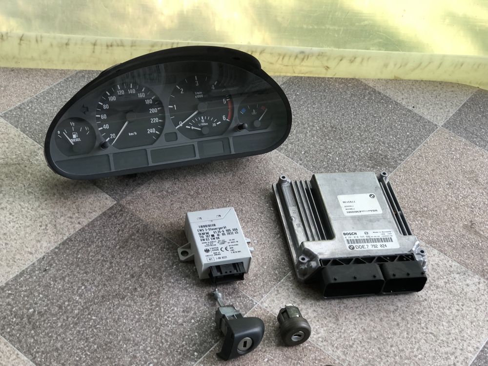 Kit Pornire Cutie Automata Bmw 320d E46 150CP ECU Calculator Motor