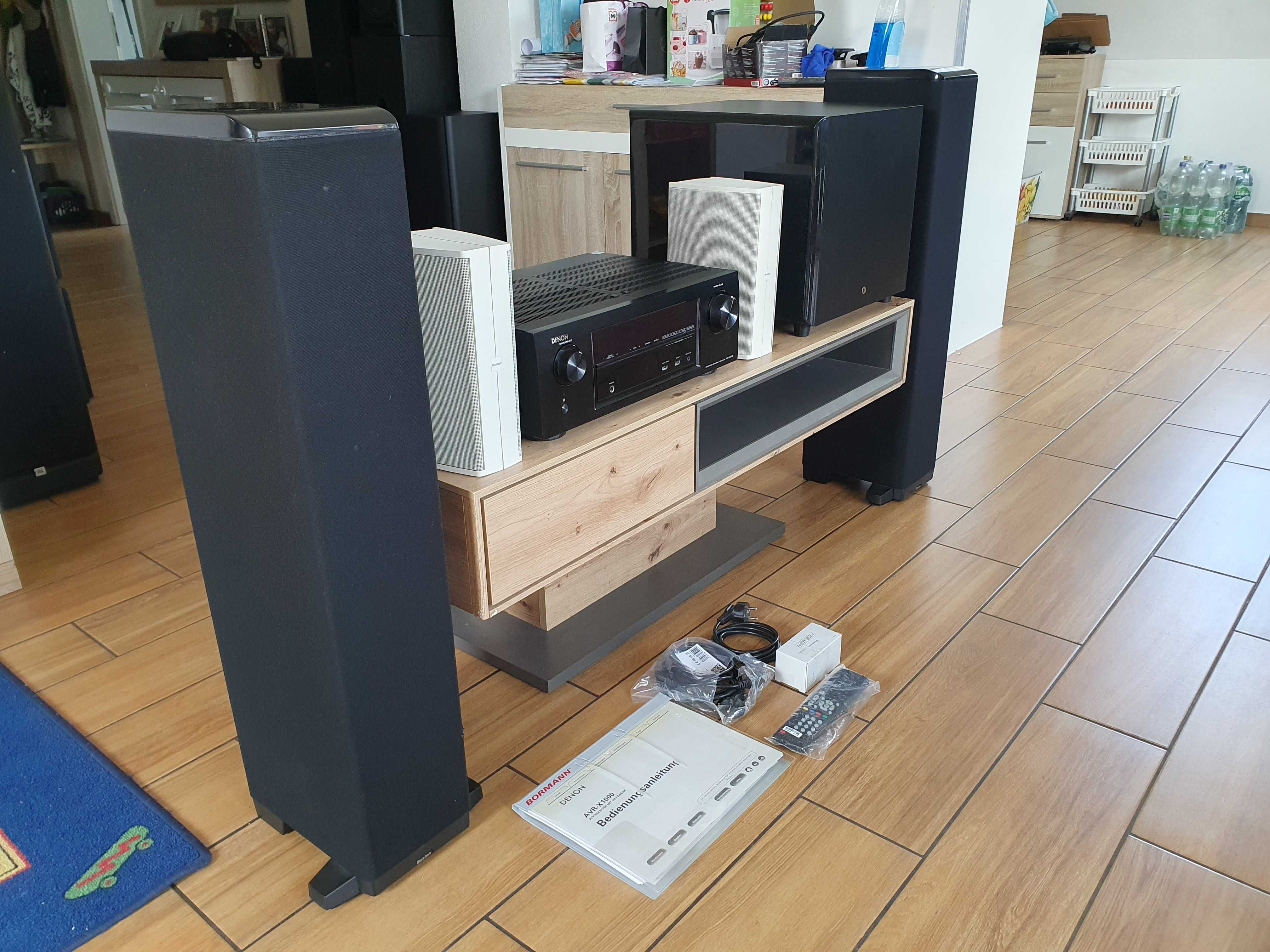 Boston Acoustics 4.1 + Denon AVR-X1000