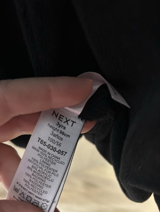 Geaca next imblanita pentru fetite