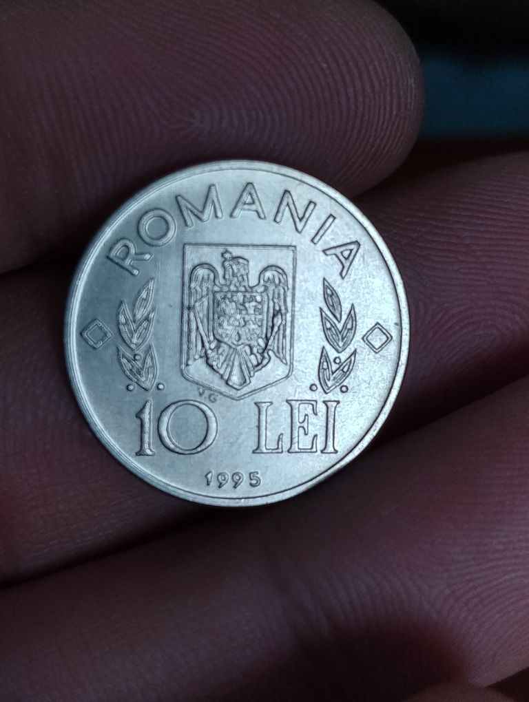 Lot 3 monede 10 Lei România