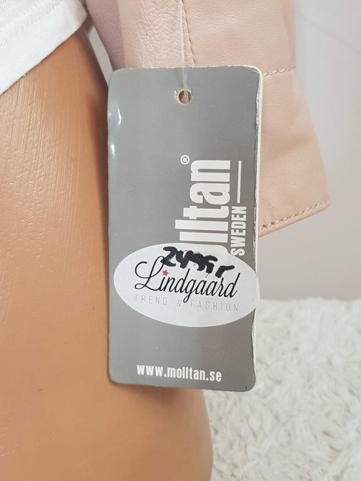 Чисто Ново Molltan Sweden Дамско Кожено Яке Естествена Кожа