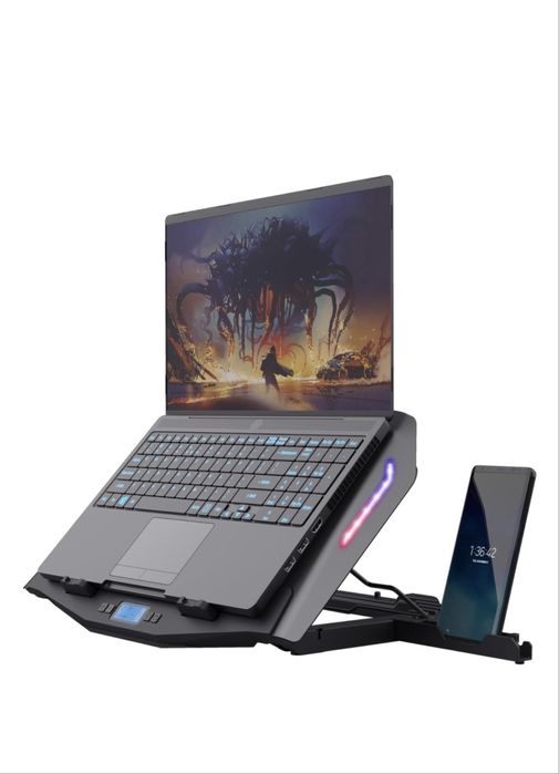 Подставка для ноутбука с подсветкой вентиляции