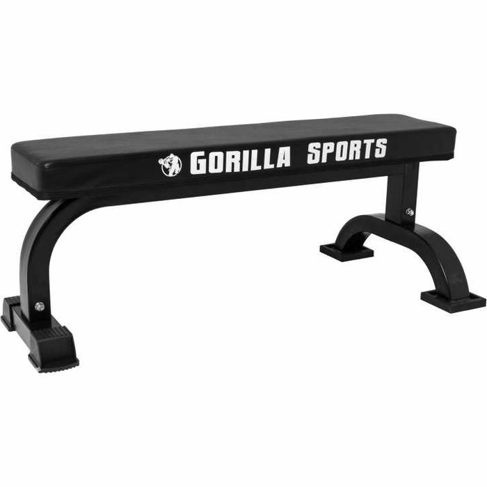 Bancă fixă solidă negru