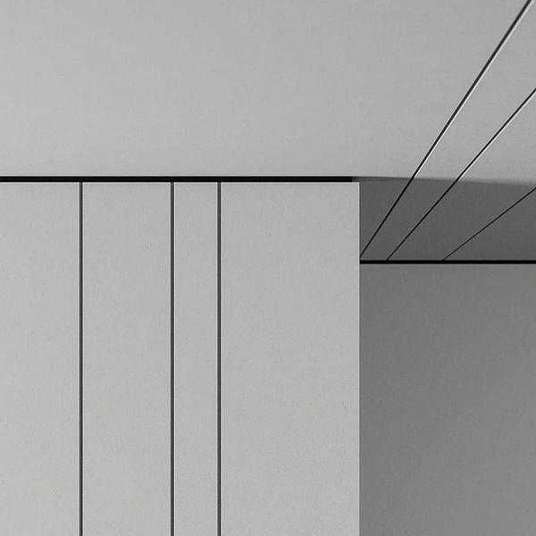 Теневой разделительный профиль (теневой шов / настенный профиль)