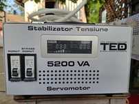 Stabilizator tensiune cu servomotor 5200 VA TED