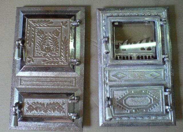 Plite soba/ accesorii semineu/ usi teracota/burlane si coturi/gratare