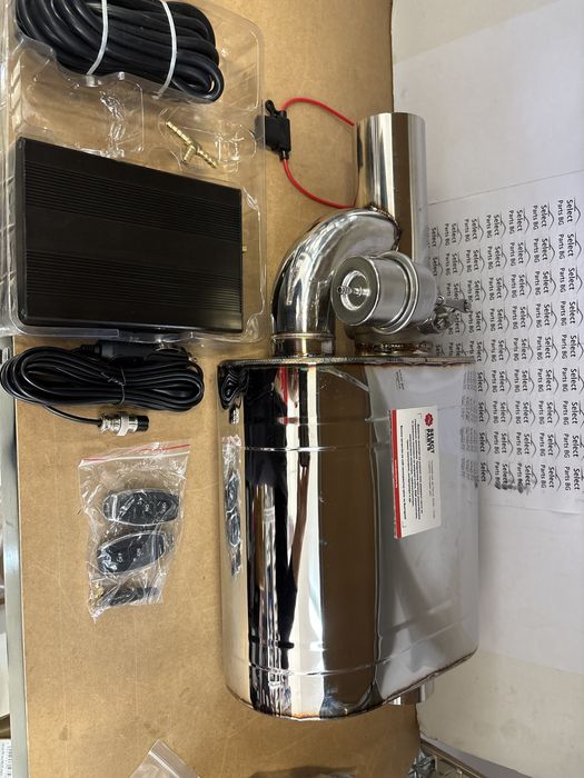 Спортно гърне с клапа 63 и 76мм гърнета с клапа