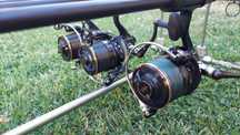 Set crap compact: 3 nash pursuit 3m 3,5lb, 3 daiwa cast izm 25qdd
