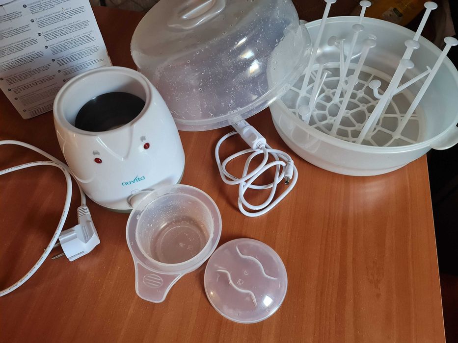 Incalzitor Biberoane casa si masina Nuvita 1160 + bonus