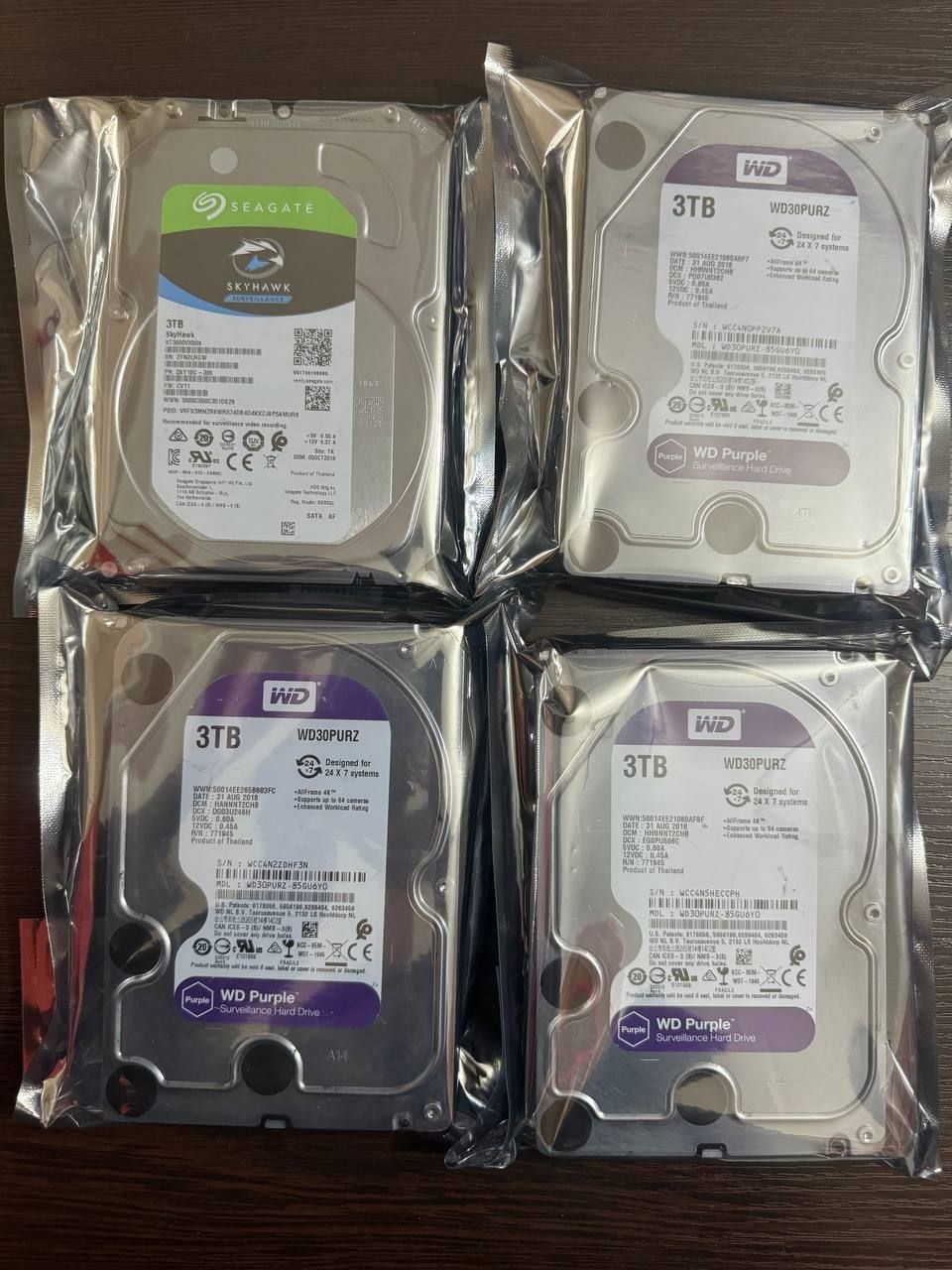 HDD ЖЕСТКИЙ ДИСК TOSHIBA SEAGATE WD  10tB 1tB 2tB 3tB 4tb количестве е