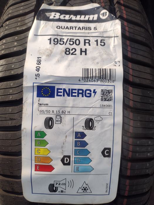 Нови 195/50/15 Barum Quartaris5 dot3221
