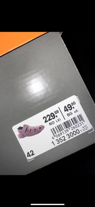 Sandale barbati noi, piele, nepurtate