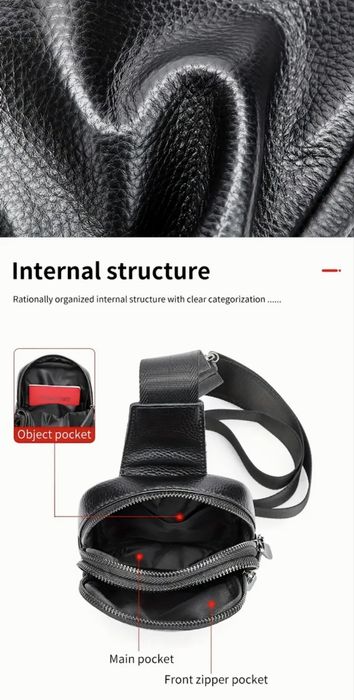 Луксозна, Компактна и Стилна дисплей чантичка /Премиум естествена кожа