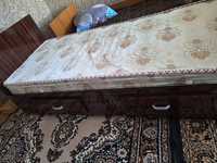 Односпальная кровать с матрасом | Bir kishilik karavot matras bilan.